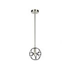 Artcraft Sorrento AC11561NB Matte Black Satin Nickel Pendant