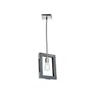 Artcraft Gatehouse AC11651BN 1-Lights Dark Pine Brushed Nickel 100W Pendant