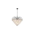 Artcraft AC11782BK Alessia Black Chandelier