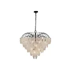 Artcraft AC11783BK Alessia 40W Black Chandelier