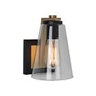 Artcraft AC11791BB Treviso 1-Light 100W Black Bath Light
