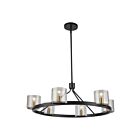 Artcraft Salinas AC11826BB 6-Lights 360W Brass Chandelier