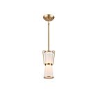 Artcraft AC11830BB 1-Light 40W Brushed Brass Pendant