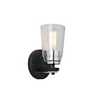 Artcraft AC11931NB Essex 60W Black Wall Sconce 