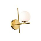 Artcraft AC11977BR Modena 10W Brushed Brass Wall Sconce