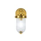 Artcraft AC12021BR Myla 60W Vintage Brass Wall Sconce
