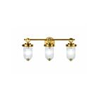 Artcraft AC12023BR Myla 180W Vintage Brass Bathroom Vanity Light