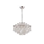 Artcraft AC12073PN Avara 13-Lights 520W Polished Nickel Chandelier