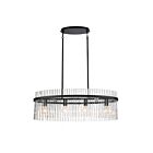 Artcraft AC12084BK Ava 240W Black Chandelier