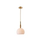 Artcraft AC12111BR Kate 60W Brushed Brass Pendant