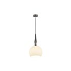 Artcraft AC12111GR Kate 1-Light 60W Plated Graphite Pendant