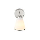 Artcraft AC12121PN Zoey 60W Polished Nickel Wall Sconce