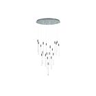 Artcraft AC12140BK Celine 1000W Black Chandelier