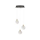 Artcraft AC12151BB Sno flake 15W Satin Brass Chandelier