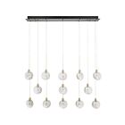 Artcraft AC12154BB Sno flake 65W Satin Brass Chandelier