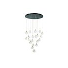 Artcraft AC12155BB Sno flake 100W Satin Brass Chandelier