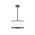 Artcraft AC12161BK High Street 120W Black Pendant