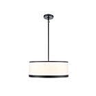 Artcraft AC12162BK High Street 160W Black Pendant