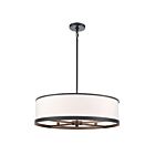 Artcraft AC12163BK High Street 160W Black Chandelier