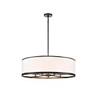 Artcraft AC12165BK High Street 320W Black Chandelier