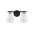 Artcraft AC12182BK Brooke 120W Black Bathroom Vanity Light