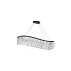 Artcraft AC12204BK Jules 30W Black Chandelier