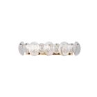Artcraft AC12215BR Lily 300W Brushed Brass Bathroom Vanity Light