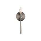 Artcraft AC12221BN Foundry 1-Light 60W Brushed Nickel Indoor Wall Sconces