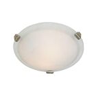 Artcraft Clip Flush AC2355CH 3 Lights Chrome 60W Flush Mount