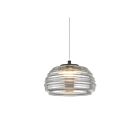 Artcraft AC5010SM Haze 1-Light 12W Black LED Pendant