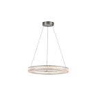 Artcraft AC5051BN Chevron 50W Brushed Nickel LED Pendant