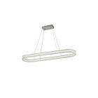 Artcraft AC5054BN Chevron 80W Brushed Nickel LED Pendant