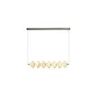 Artcraft AC5088GR Solara 1-Light 30W Plated Graphite LED Pendant