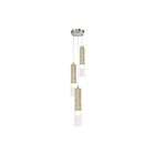 Artcraft AC5103BN Zara 3-Lights 36W Brushed Nickel LED Pendant