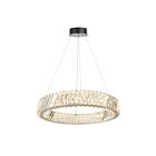 Artcraft AC5131PN Alya 1-Light 36W Polished Nickel LED Pendant