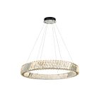 Artcraft AC5132PN Alya 1-Light 48W Polished Nickel LED Pendant