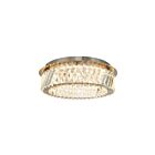 Artcraft AC5135PN Alya 1-Light 23W Polished Nickel LED Flush Mount