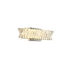 Artcraft AC5137PN Alya 1-Light 12W Polished Nickel LED Bathroom Vanity Light