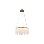 Artcraft AC6123LB Roselle 1-Light 38W Legacy Brass LED Chandelier