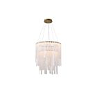 Artcraft AC6125LB Roselle 1-Light 63W Brushed Brass LED Chandelier