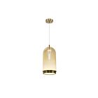 Artcraft AC6220AM Nebulosa 1-Light 19W Plated Brass LED Pendant