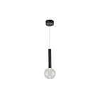 Artcraft AC6850BK Terra 1-Light 5W Black LED Pendant