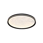 Artcraft AC6872BK Luna 24W Black LED Flush Mount