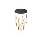 Artcraft AC6883FB Lumina 1-Light 156W Forged Bronze LED Pendant