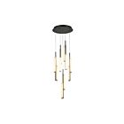 Artcraft AC6885FB Lumina 1-Light 60W Forged Bronze LED Pendant