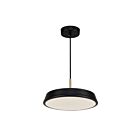 Artcraft AC6900BK 1-Light 24W Black Pendant