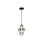 Artcraft AC6910SM Astra 18W Black LED Pendant