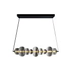 Artcraft AC6911SM Astra 36W Black LED Pendant