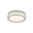 Artcraft AC6925PN Elegance 40W Chrome LED Flush Mount