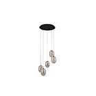 Artcraft AC6955SM Vega 25W Black LED Pendant